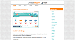 Desktop Screenshot of mentalhealthupdate.com