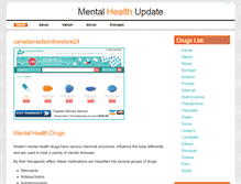 Tablet Screenshot of mentalhealthupdate.com
